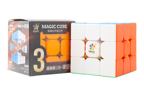 YuXin Black Kirin 3x3 (Cutout) - Stickerless